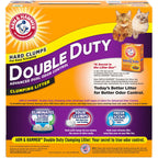 Arm & Hammer Double Duty Dual Advanced Odor Control Scented Clumping Cat Litter