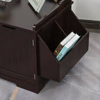 Cat Litter Box Nightstand End Table Enclosure